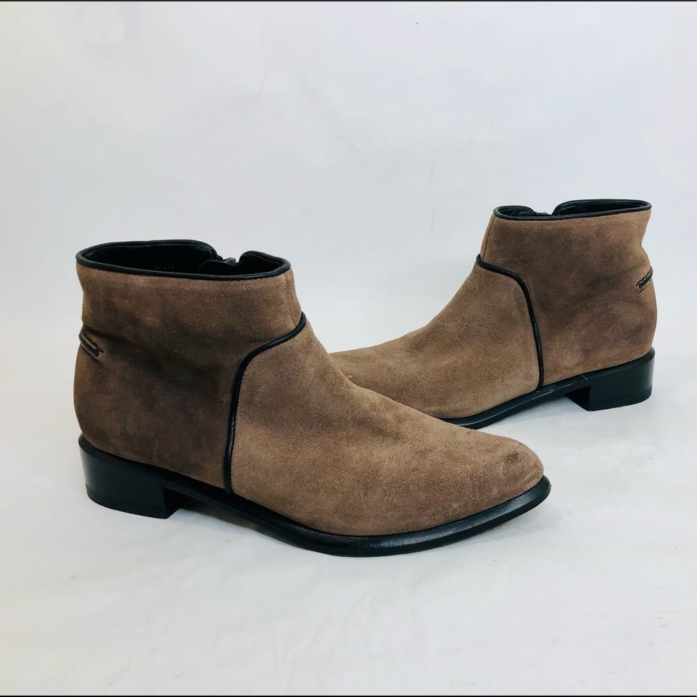 Rag & Bone Suede Ankle Boot Taupe size 8 - Picture 3 of 16